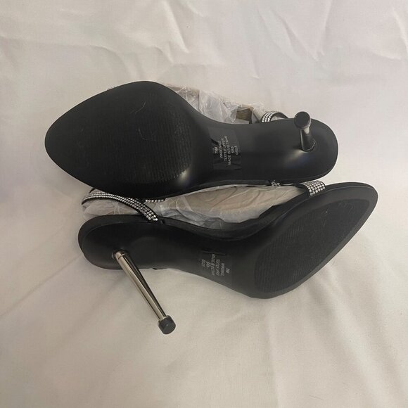 NWT Nine West Women's Rhinestone Embellished Strappy Heels size 7.5 - Picture 5 of 5